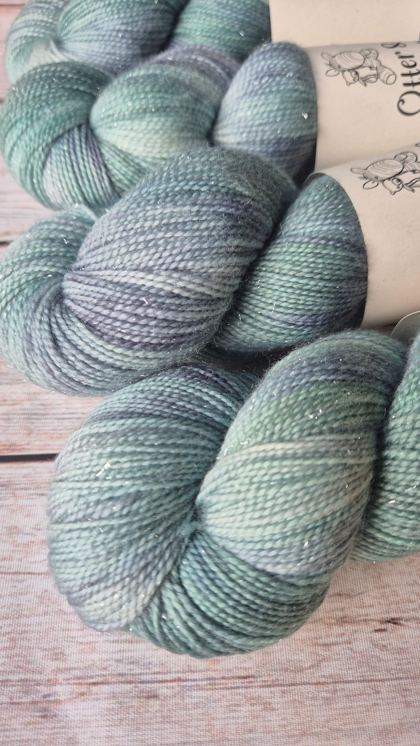 Rainy Day - Hand dyed yarn - 4ply & DK Merino nylon, 4ply & DK Donegal Nep/Merino, 4ply & DK Sparkle