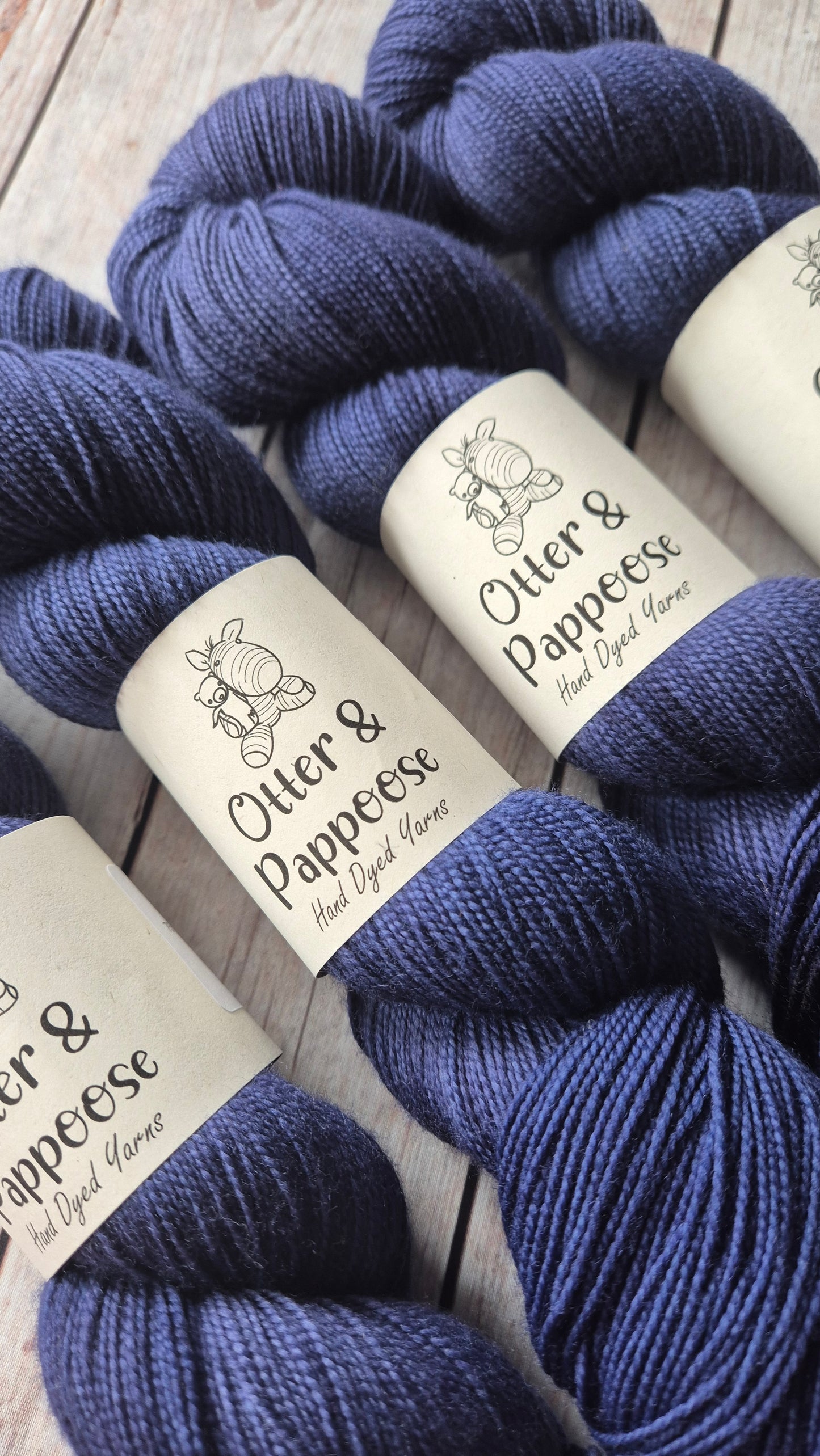 Inkwell - Hand dyed yarn - 4ply Merino nylon, 4ply Sparkle, 4ply Alpaca, High Twist Sock 75/25