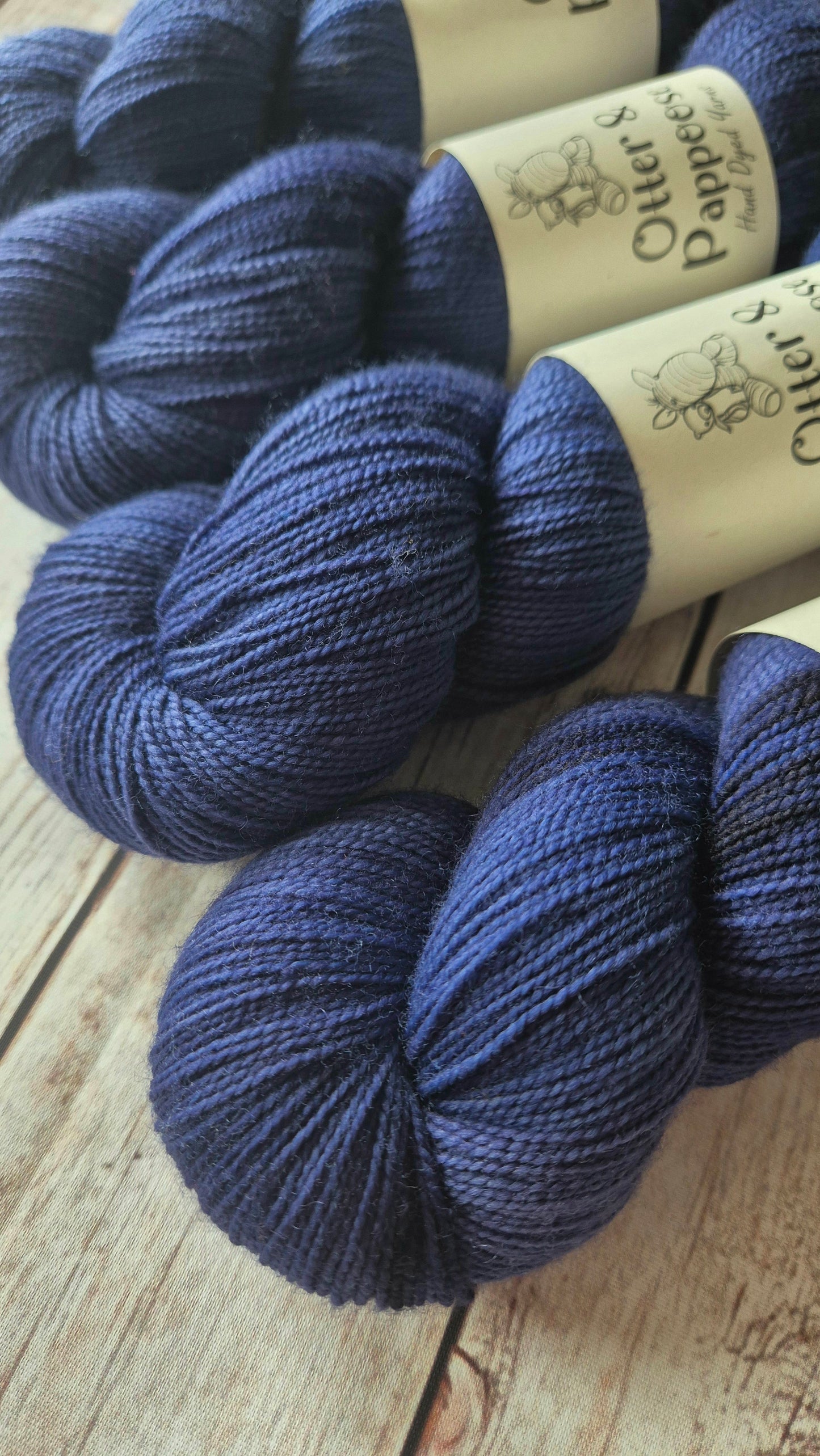 Inkwell - Hand dyed yarn - 4ply Merino nylon, 4ply Sparkle, 4ply Alpaca, High Twist Sock 75/25