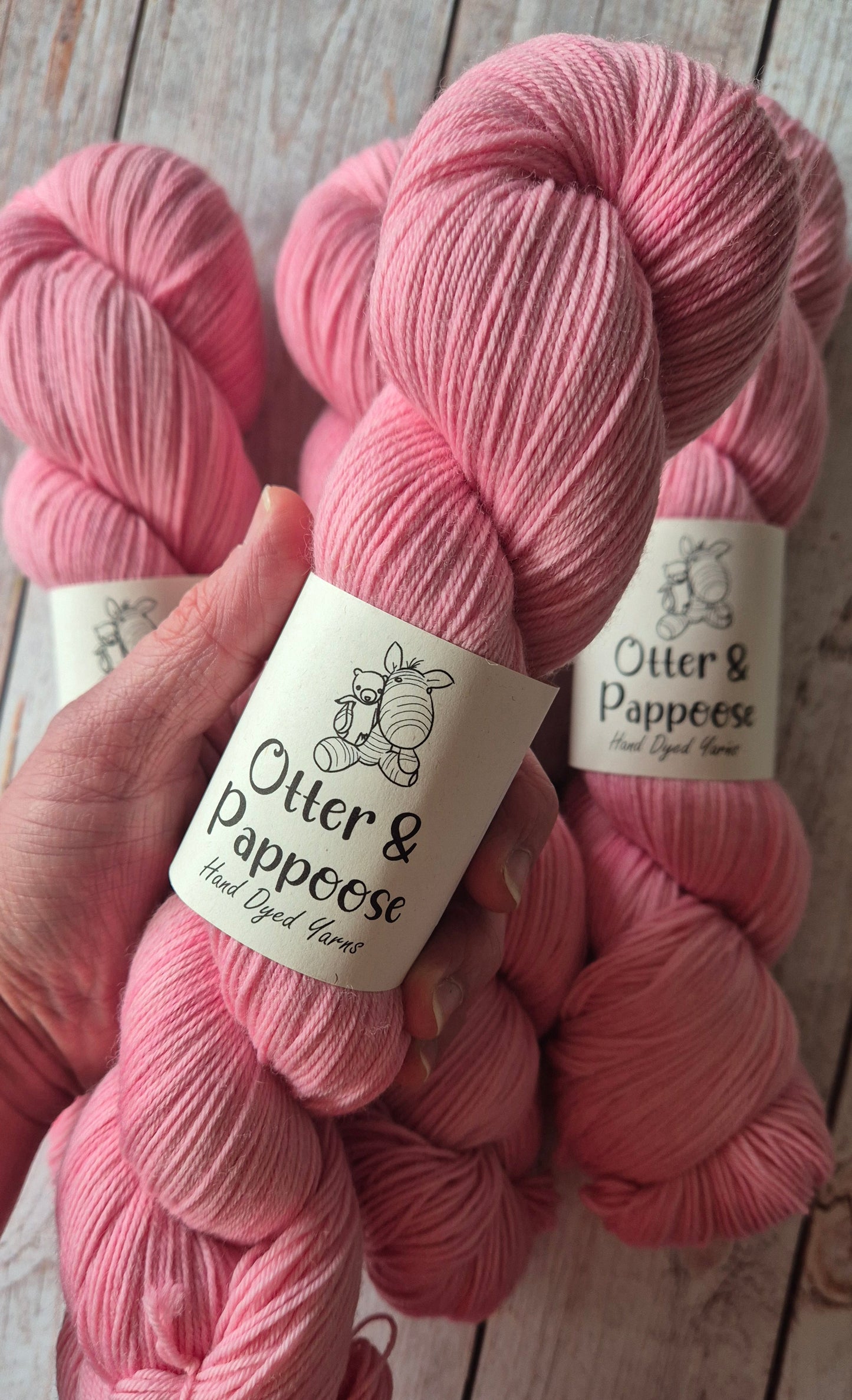 Arabella - Hand dyed yarn - 4ply Merino nylon