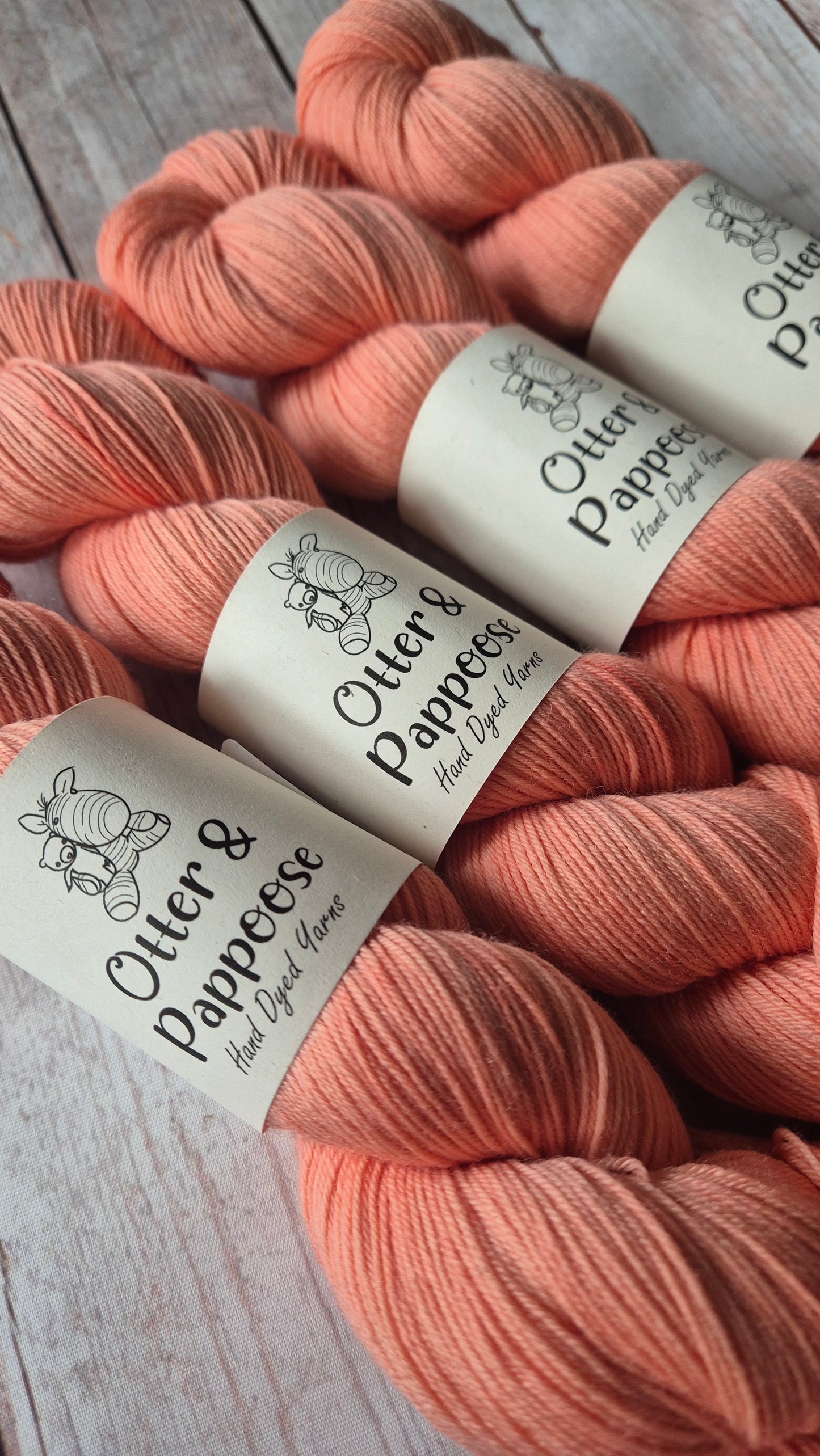 Adeline - Hand dyed yarn - 4ply Merino nylon