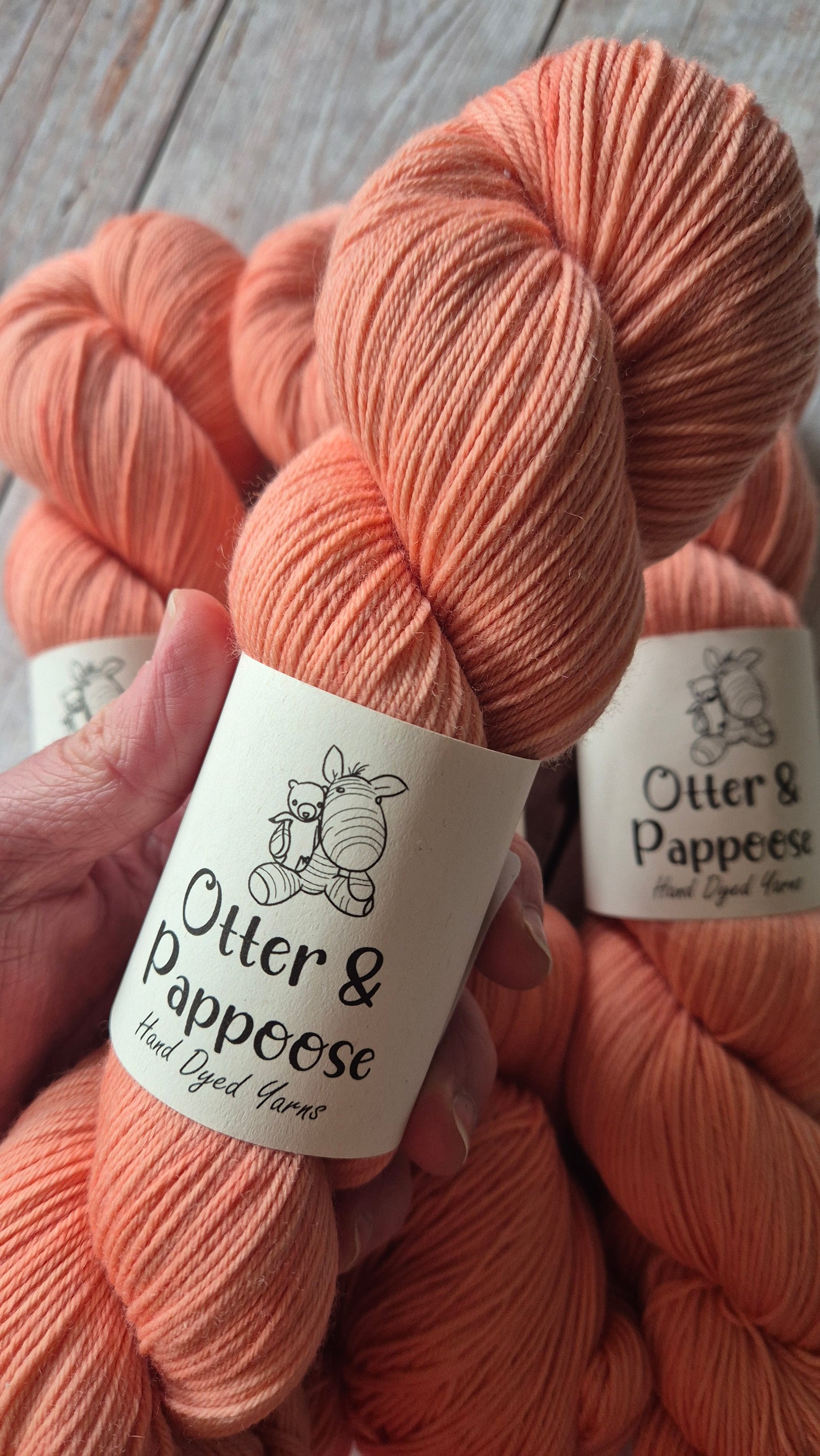 Adeline - Hand dyed yarn - 4ply Merino nylon