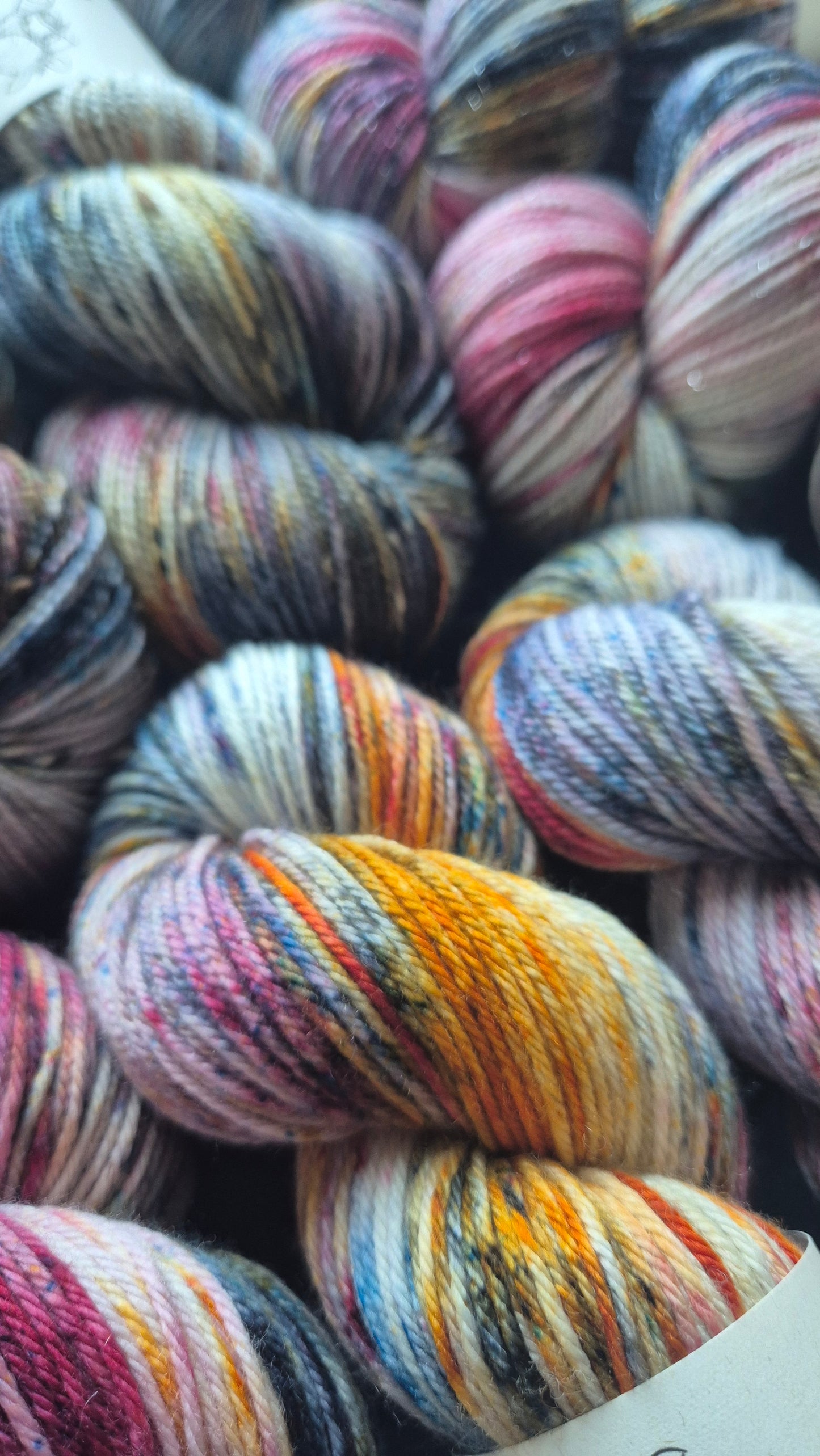 Dirty Rascal - Hand dyed yarn - 4ply, DK, Donegal Nep, Mini Sets, Falkland High Twist