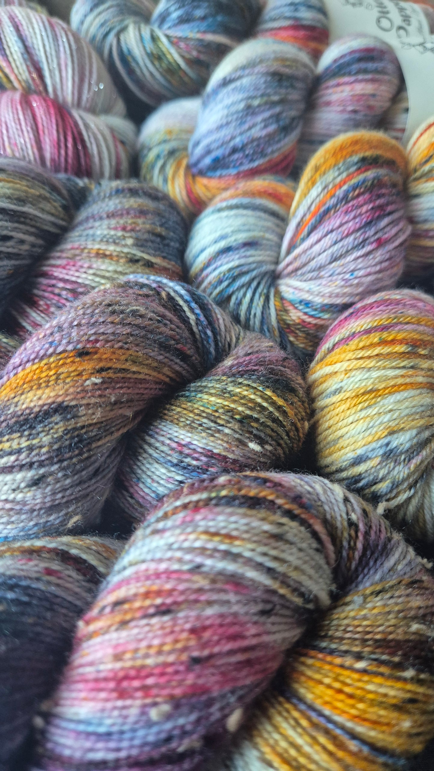 Dirty Rascal - Hand dyed yarn - 4ply, DK, Donegal Nep, Mini Sets, Falkland High Twist