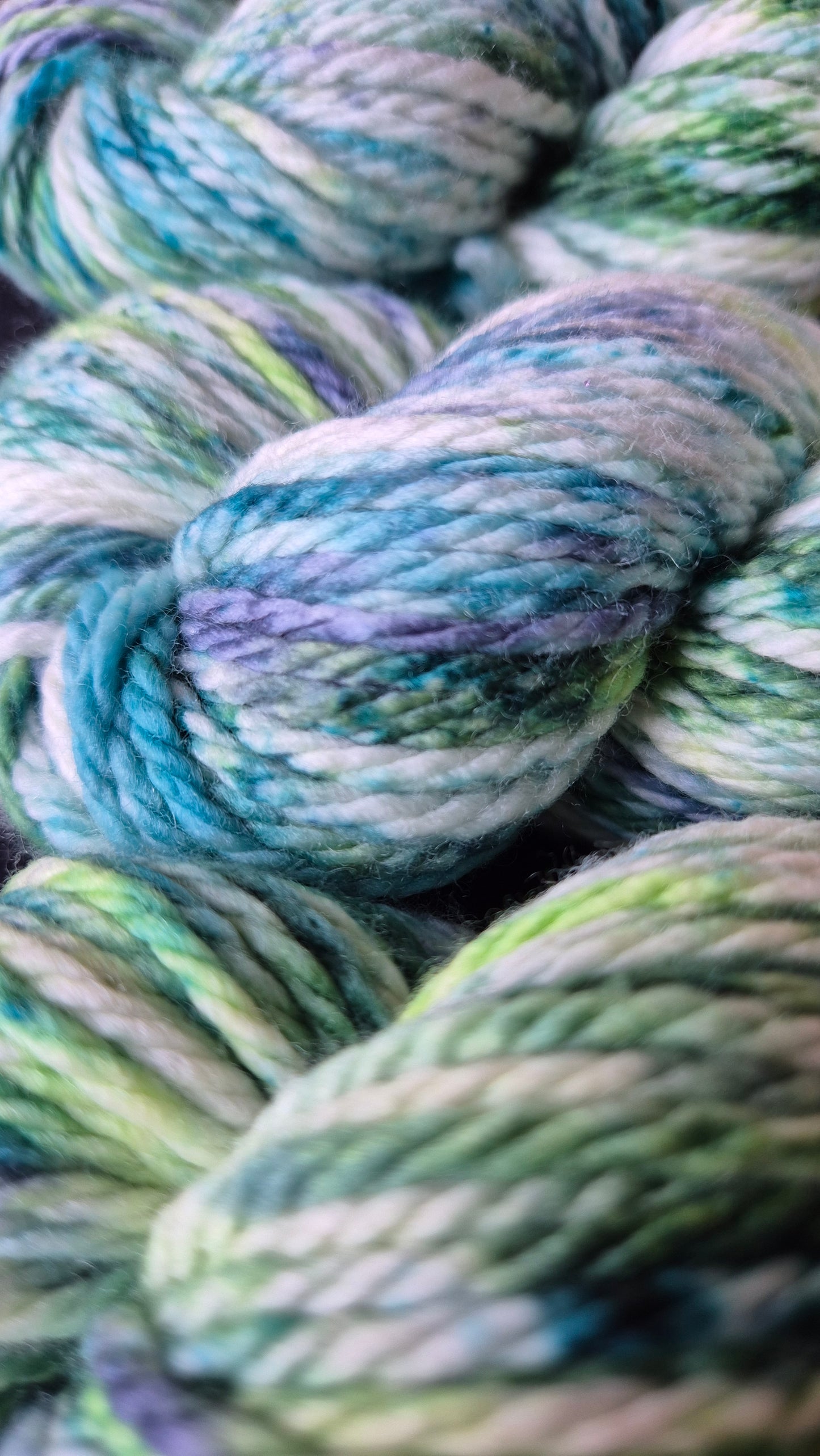 Seaglass - Hand dyed yarn - Chunky Merino