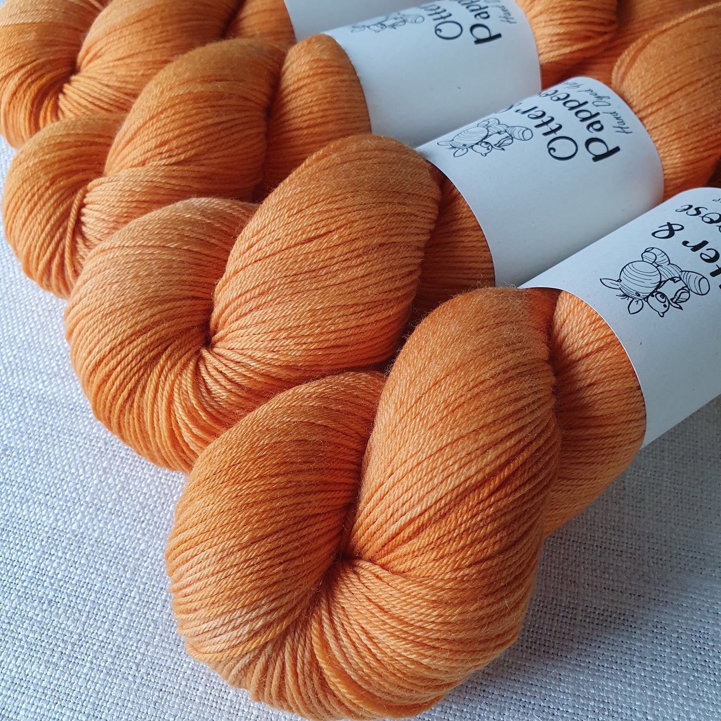 Aspen - Hand dyed yarn - 4ply Merino nylon