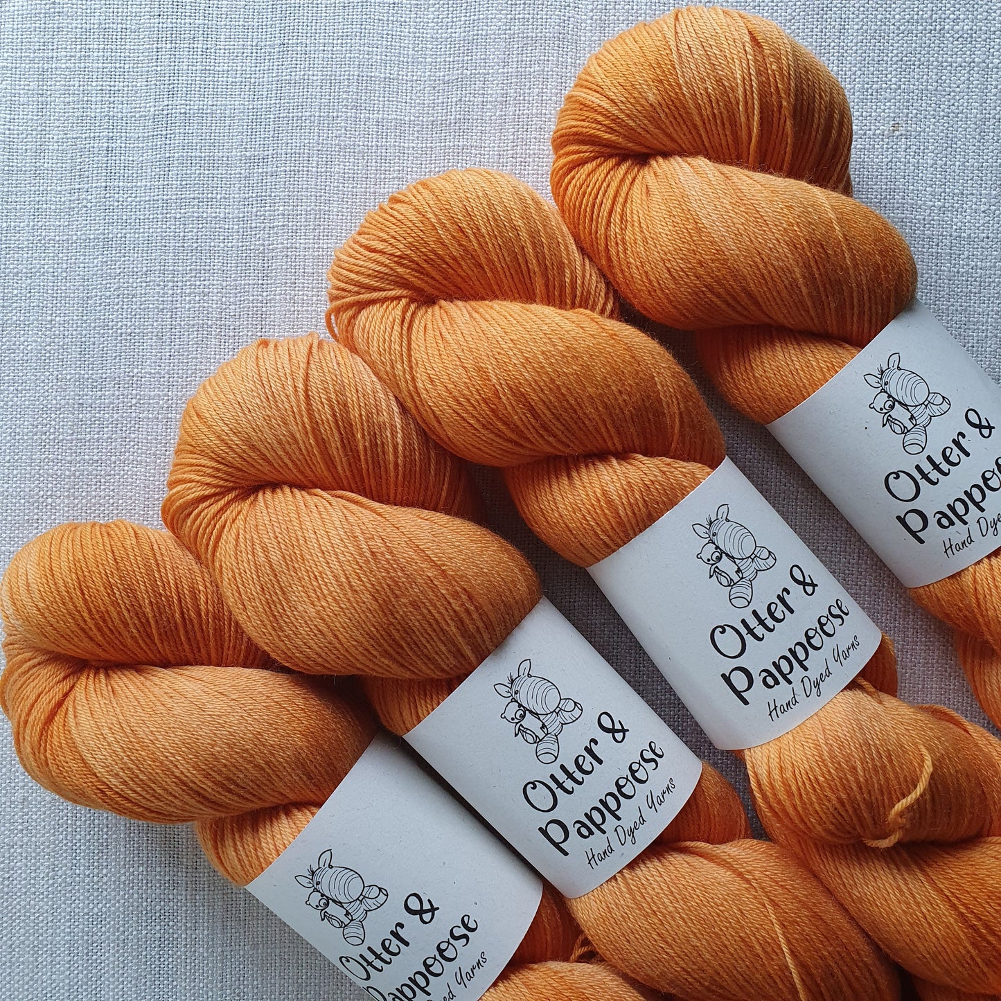 Aspen - Hand dyed yarn - 4ply Merino nylon