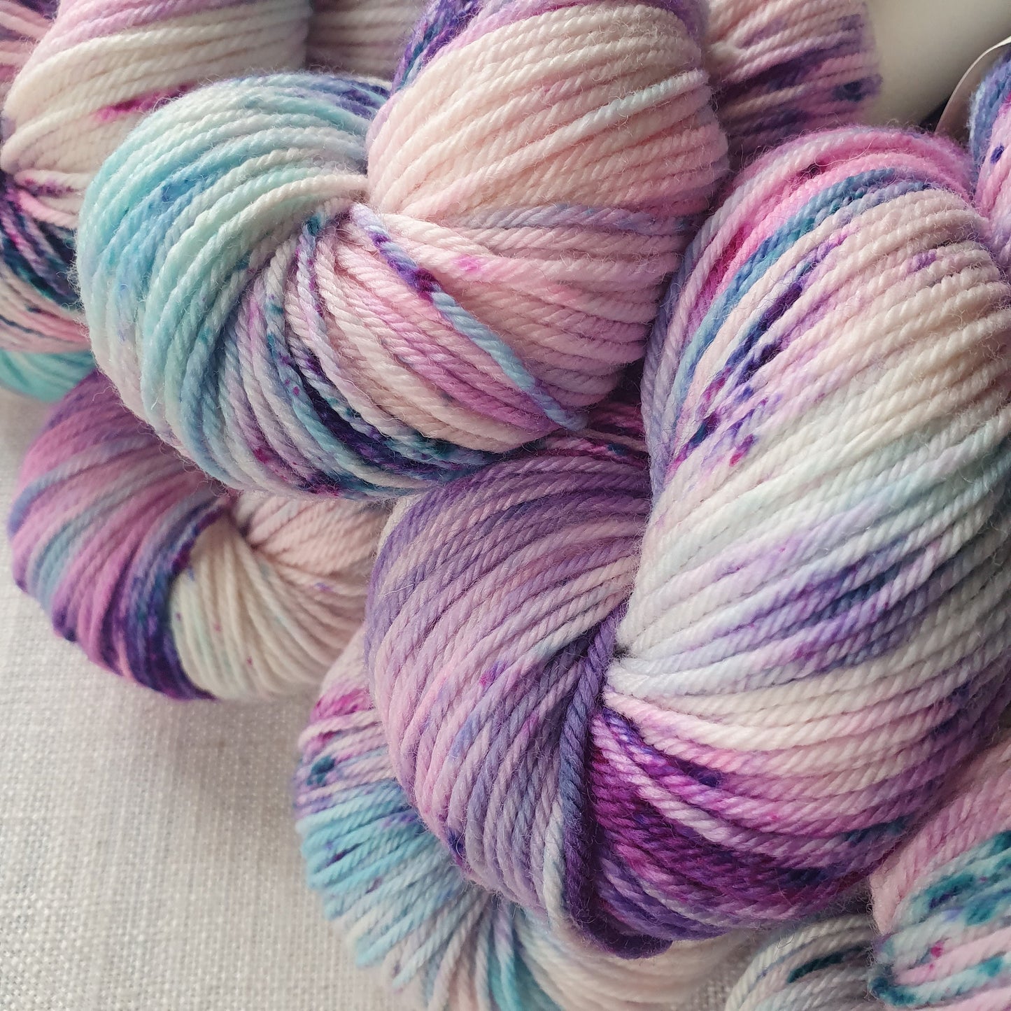 Siren Song - Hand dyed yarn - DK Sparkle, DK Merino nylon