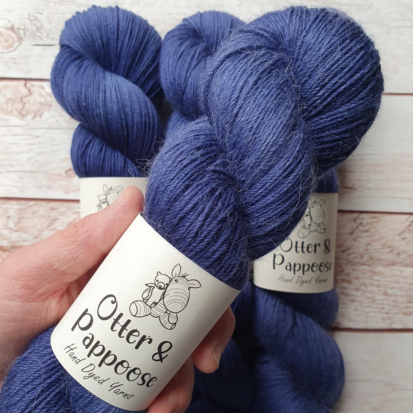 Inkwell - Hand dyed yarn - 4ply Merino nylon, 4ply Sparkle, 4ply Alpaca, High Twist Sock 75/25