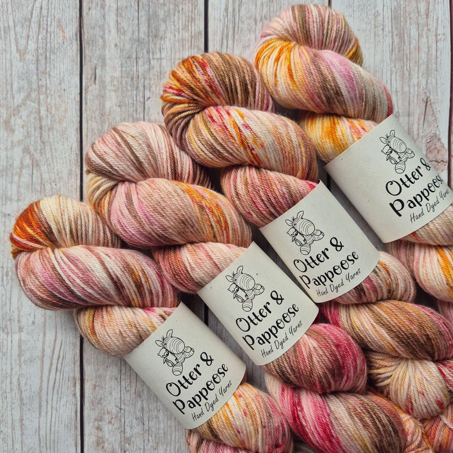 Brighton Rock - Hand dyed yarn - DK Merino nylon