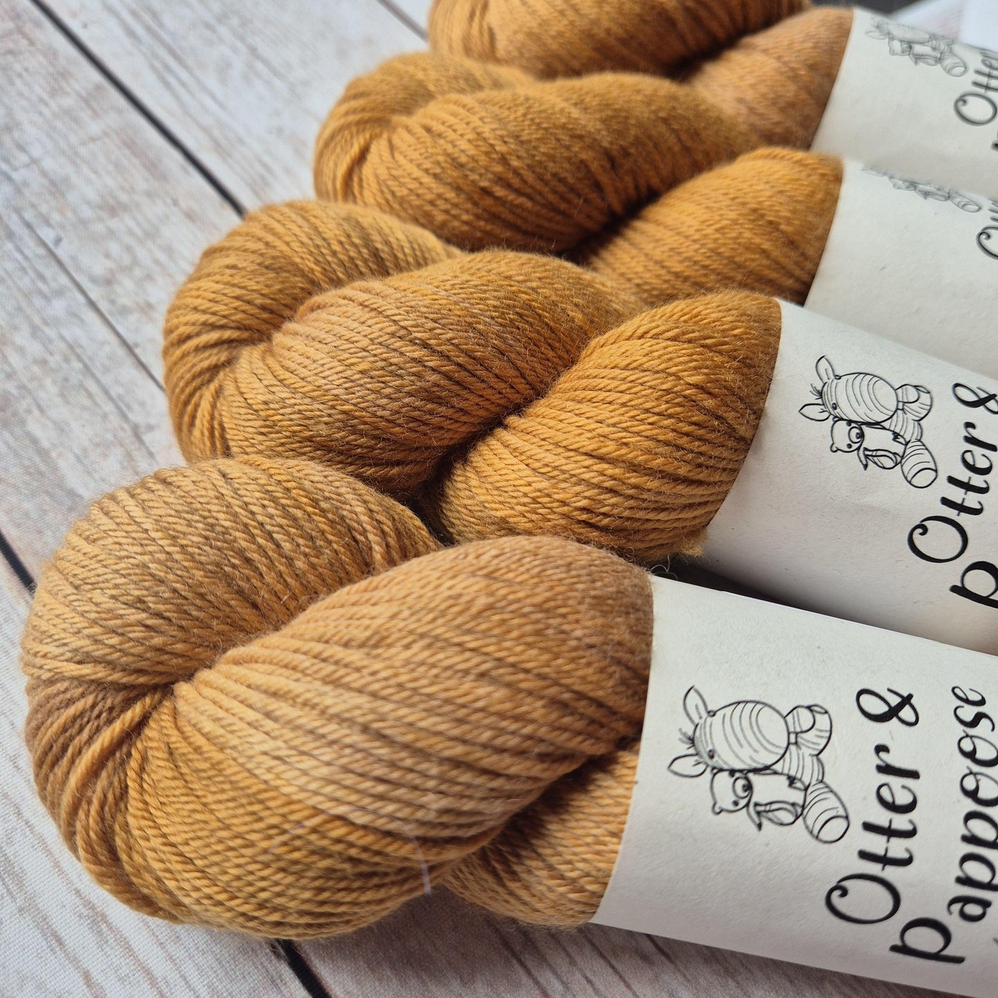 Chai Spice - Hand dyed yarn - DK Merino nylon