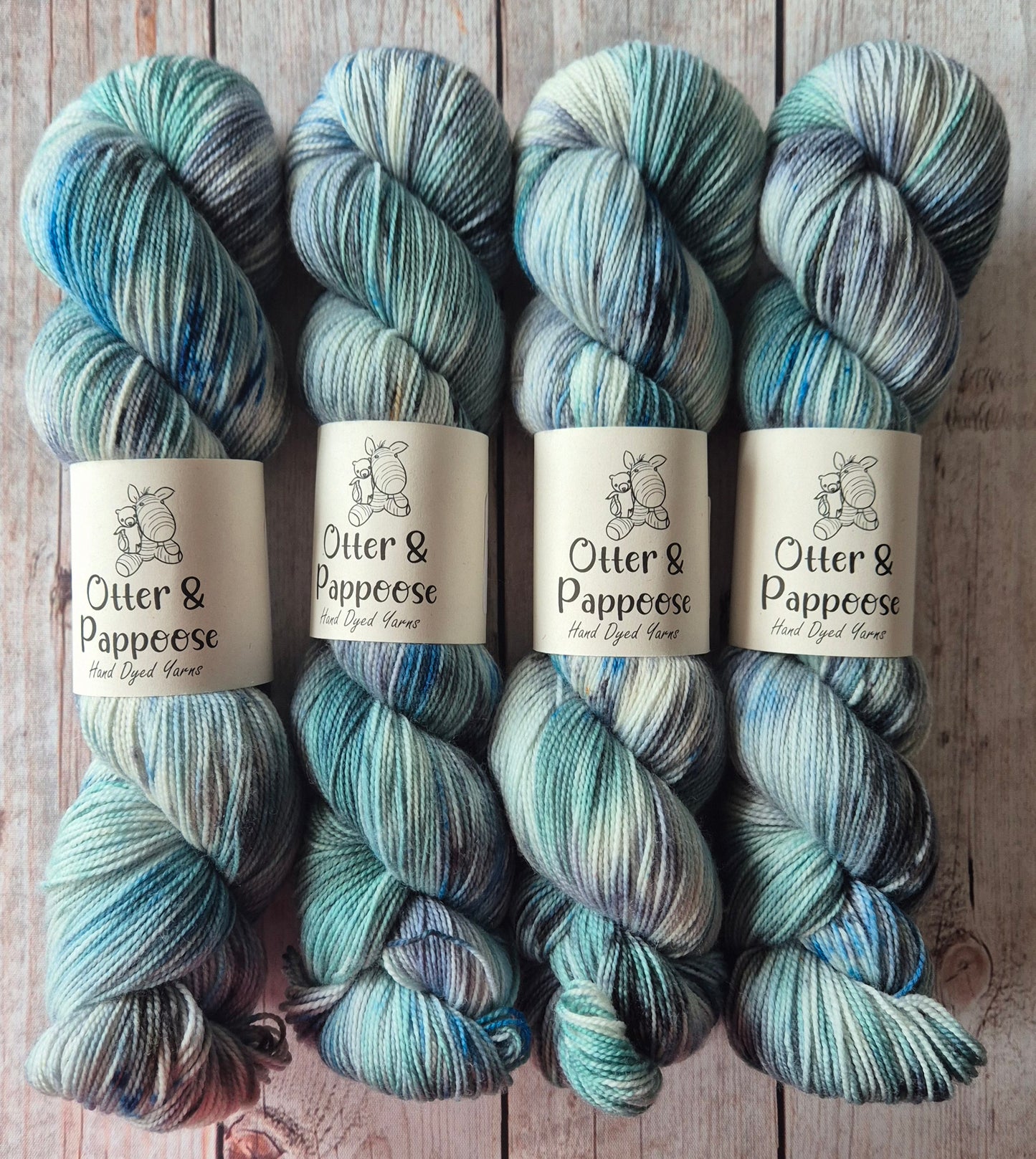 Halfpenny Bridge - Hand dyed yarn - Sock High Twist Merino nylon