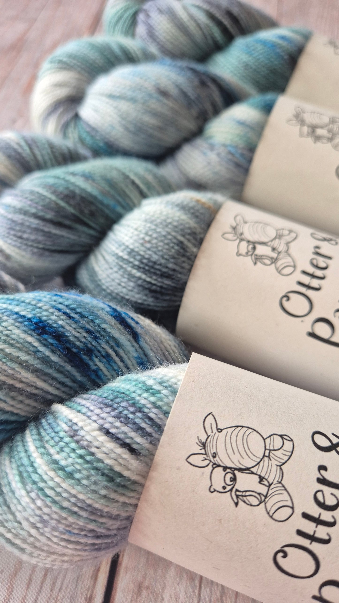 Halfpenny Bridge - Hand dyed yarn - Sock High Twist Merino nylon