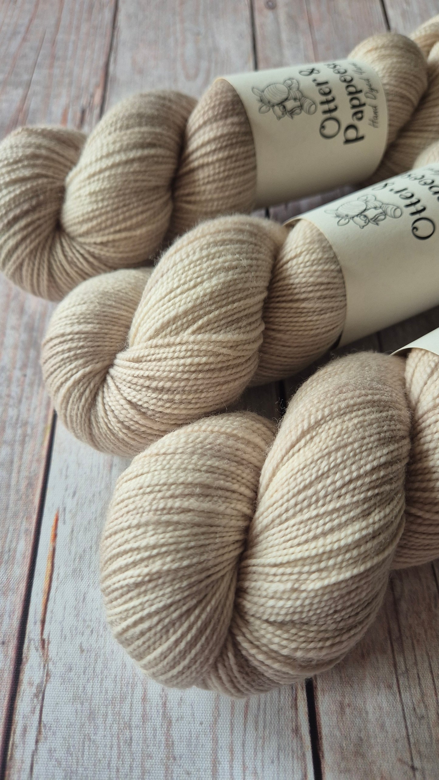 Marty Mouse - Hand dyed yarn - Sock High Twist Merino