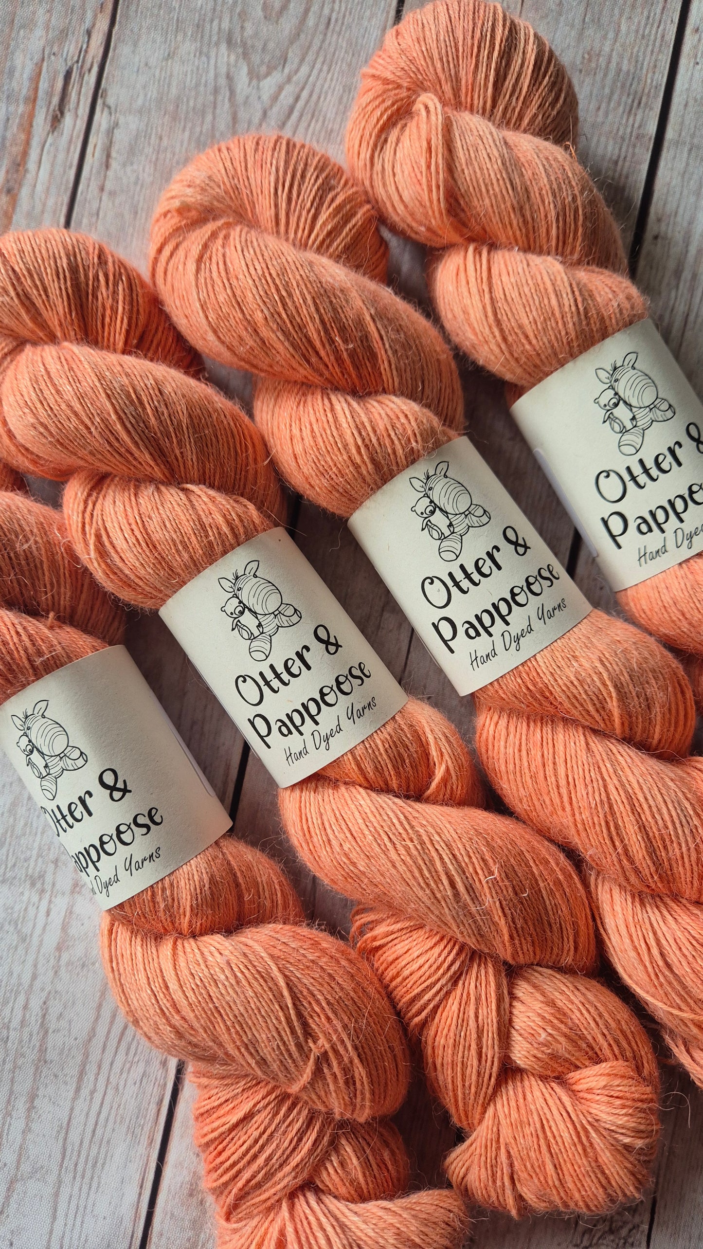 ECO Alpaca Linen Sock - Hand dyed yarn - Non Superwash