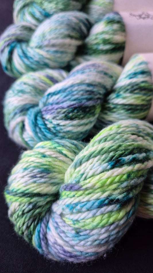 Seaglass - Hand dyed yarn - Chunky Merino