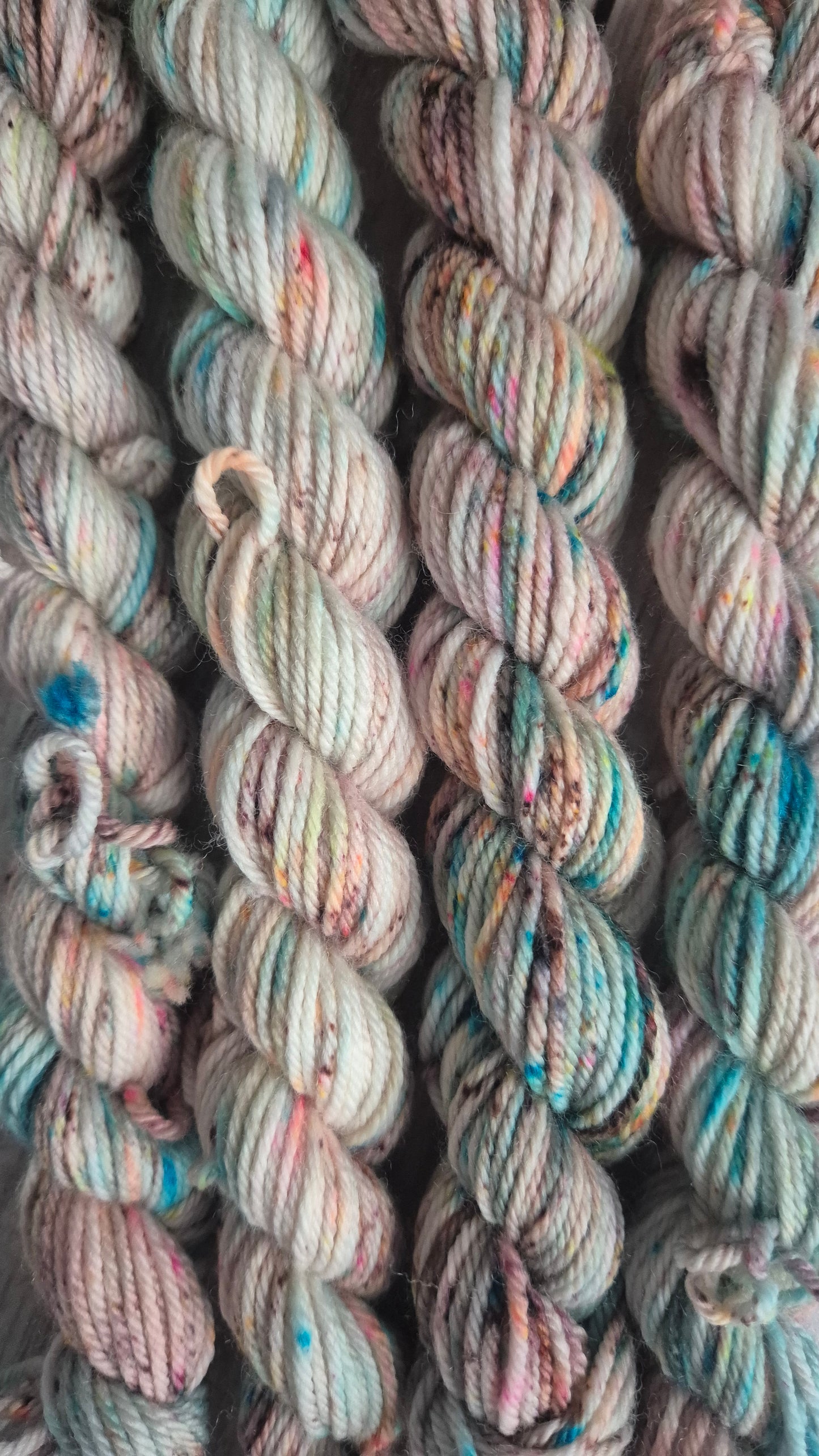 DK Mini Skein Separates - Hand dyed yarn - 20g individual skeins, Merino nylon