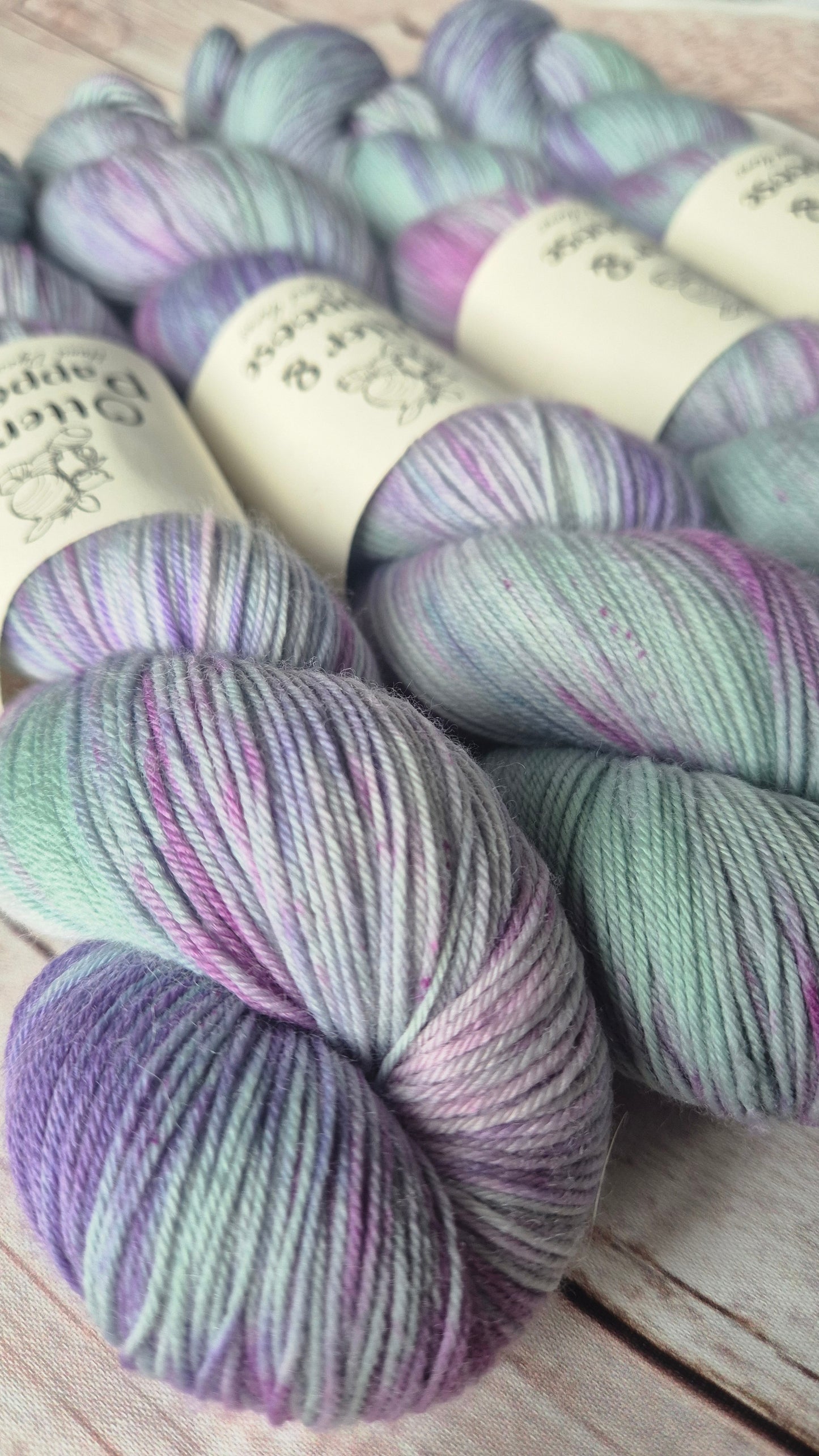 Otter's Daydream - Hand dyed yarn - 4ply, DK Sparkle