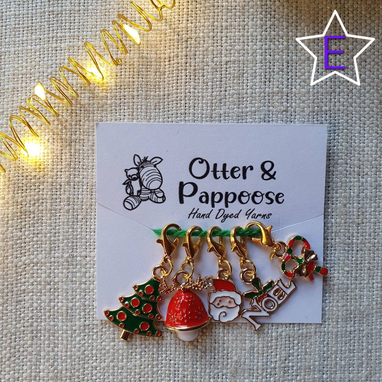 Christmas Stitch Markers / Progress Keepers