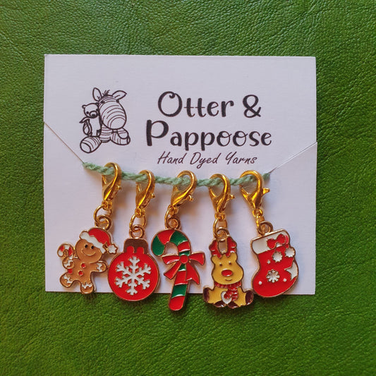 Christmas Stitch Markers / Progress Keepers