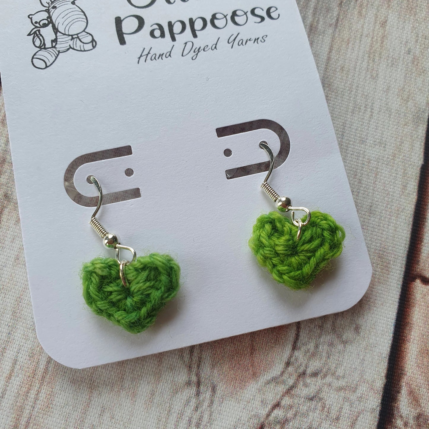 Heart Earrings - Hook 925 Silver