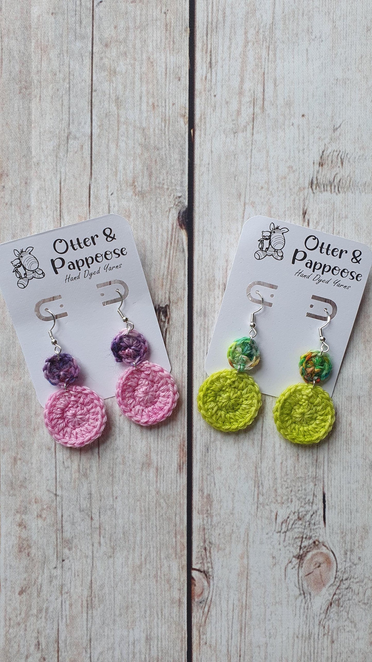 Otterly Dotty Earrings - Hook 925 Silver