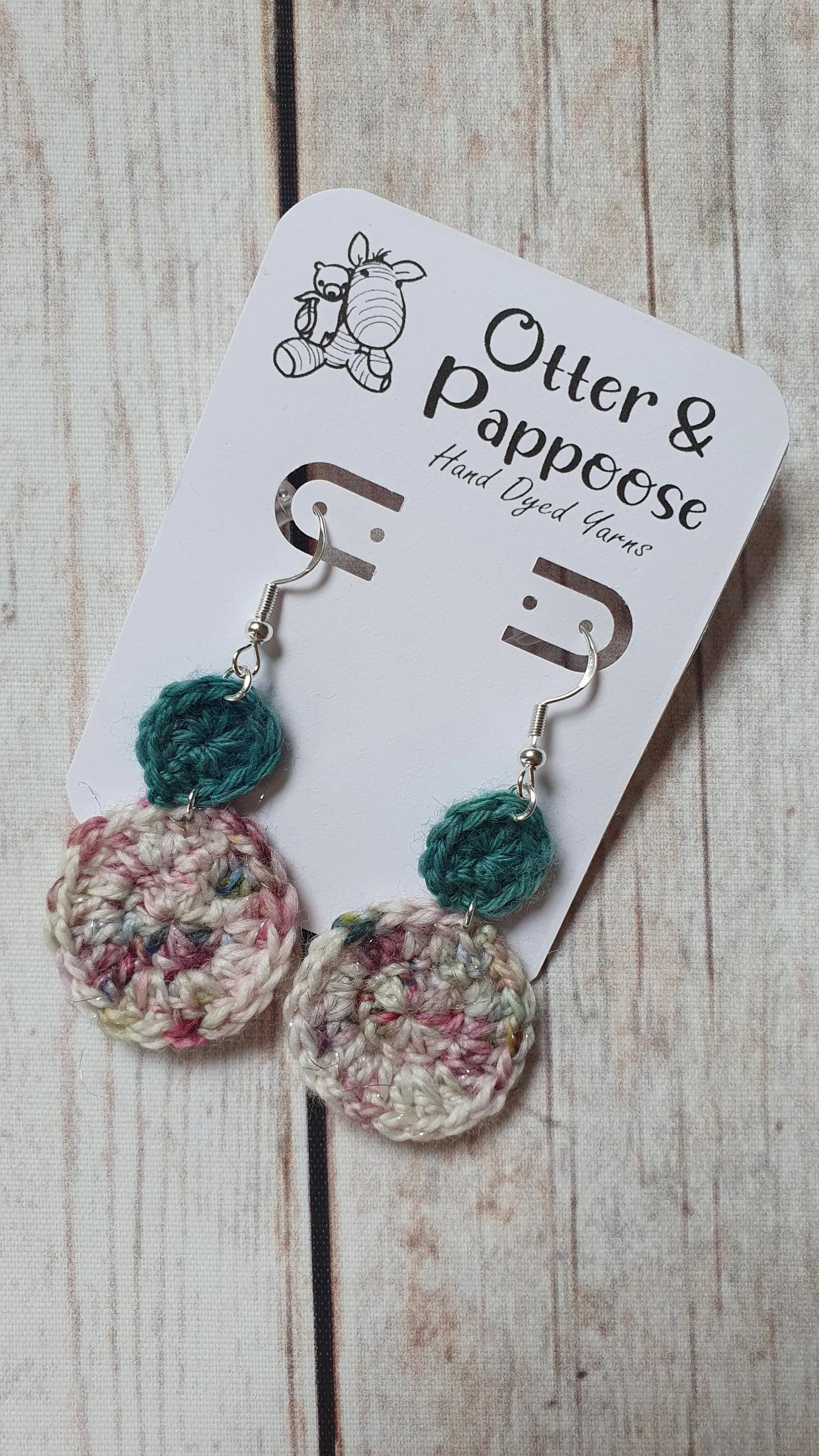 Otterly Dotty Earrings - Hook 925 Silver