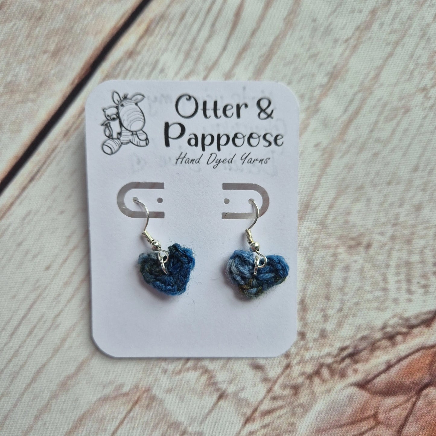 Heart Earrings - Hook 925 Silver