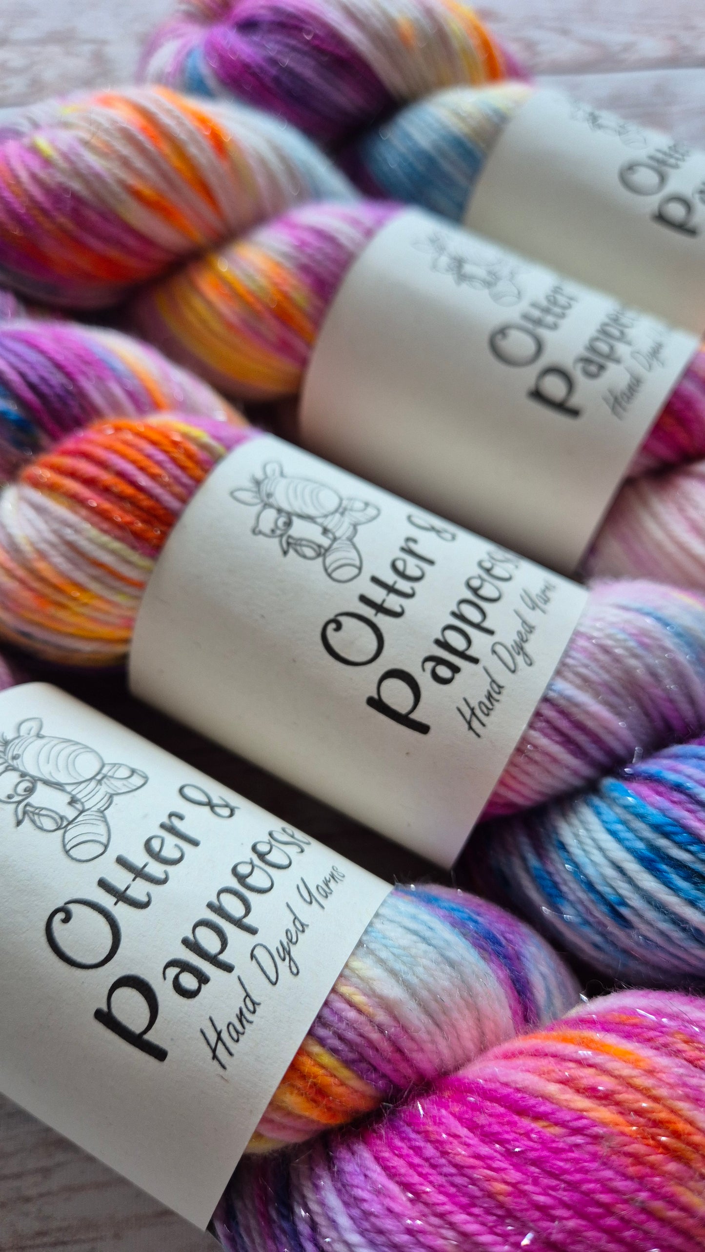 Daydreamer - Hand dyed yarn - DK Sparkle