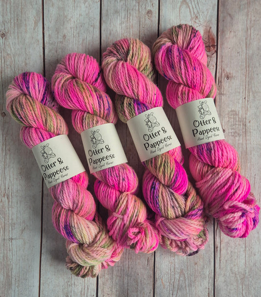 Wicked - Hand dyed yarn - Chunky Merino