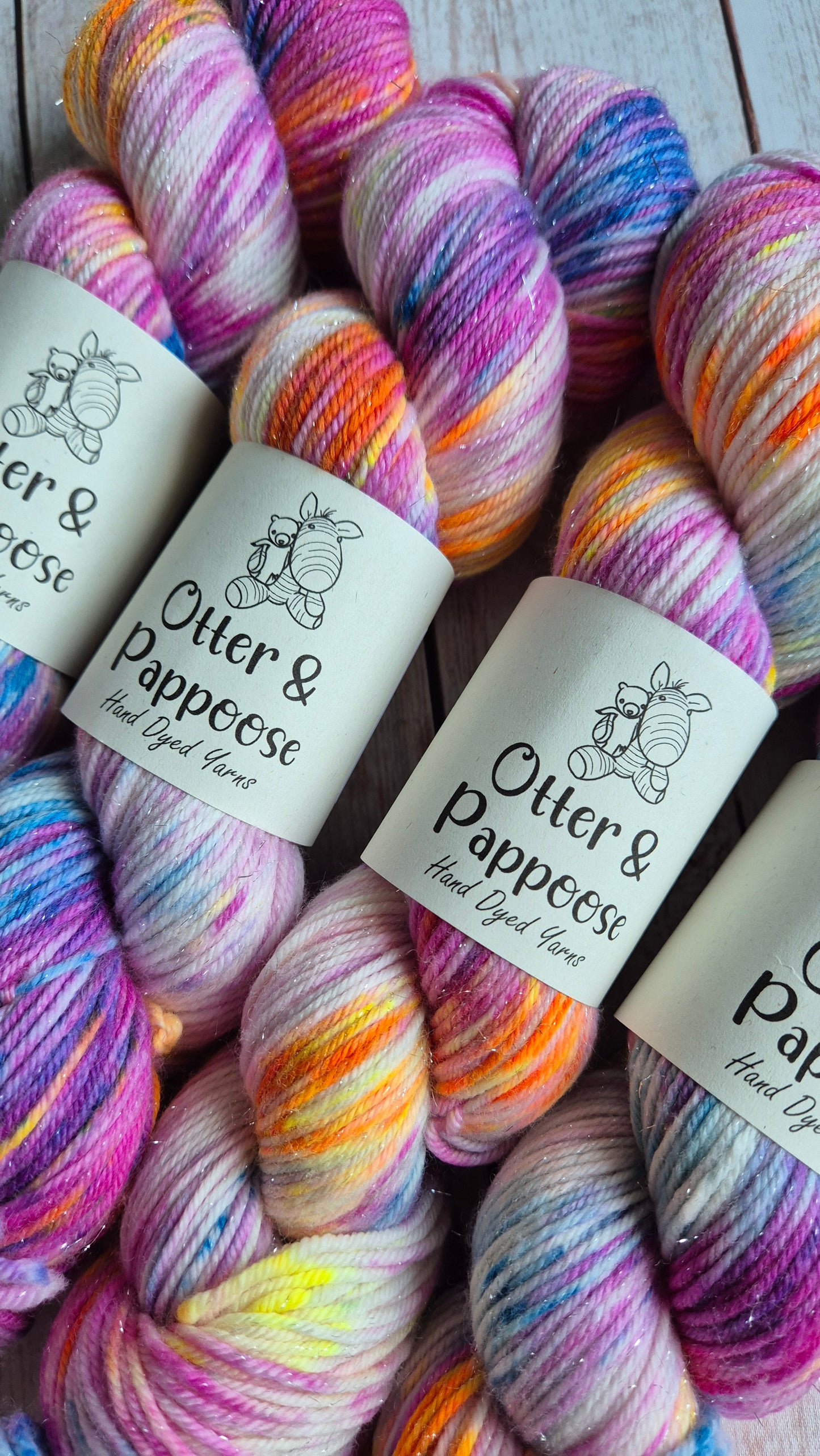 Daydreamer - Hand dyed yarn - DK Sparkle