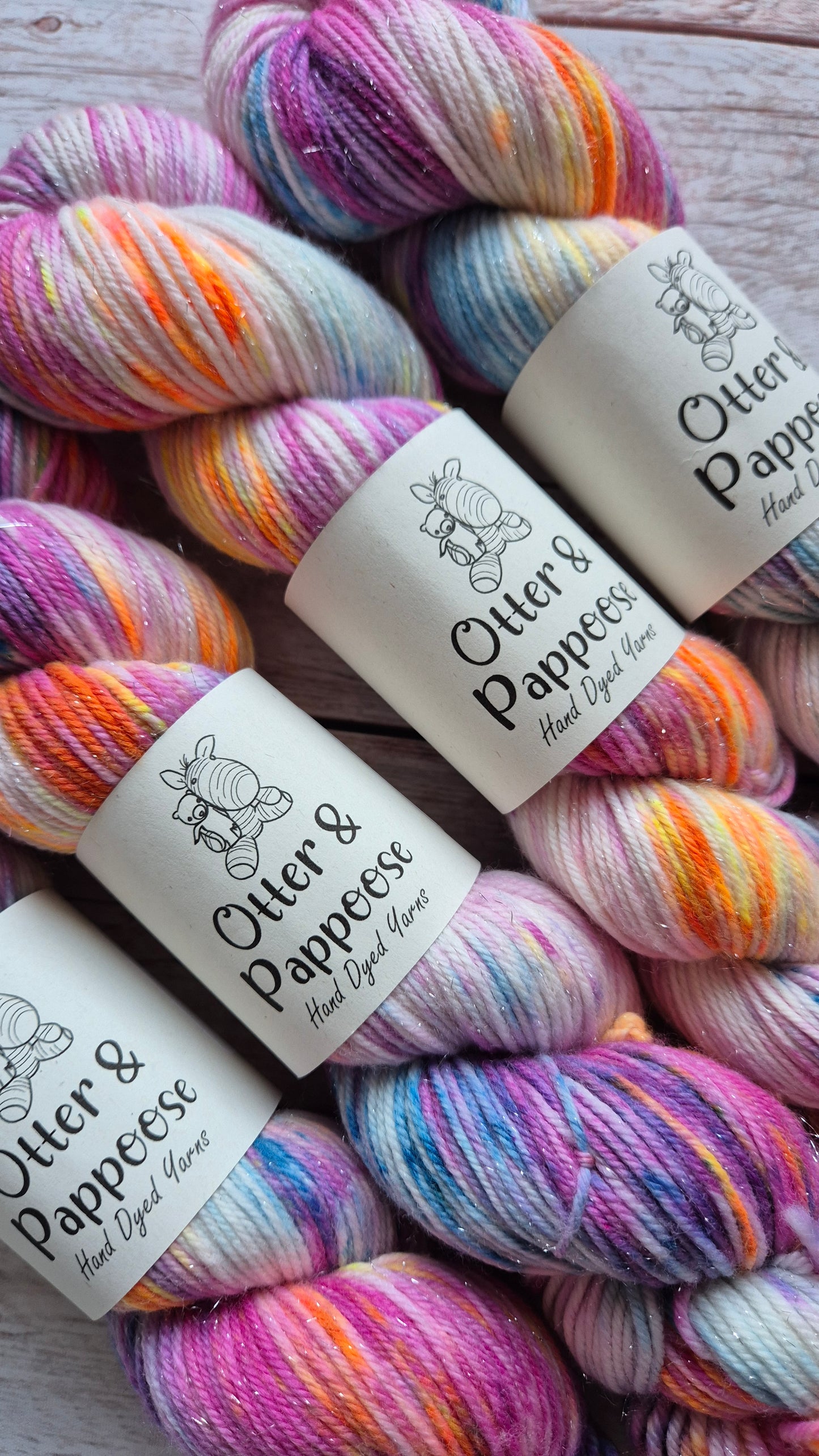 Daydreamer - Hand dyed yarn - DK Sparkle