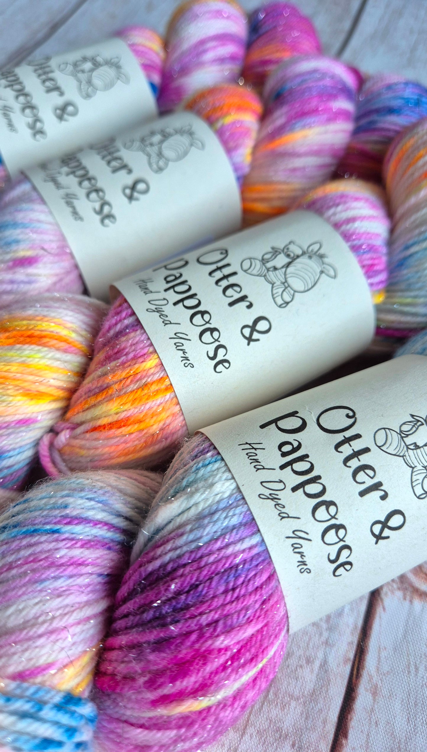 Daydreamer - Hand dyed yarn - DK Sparkle