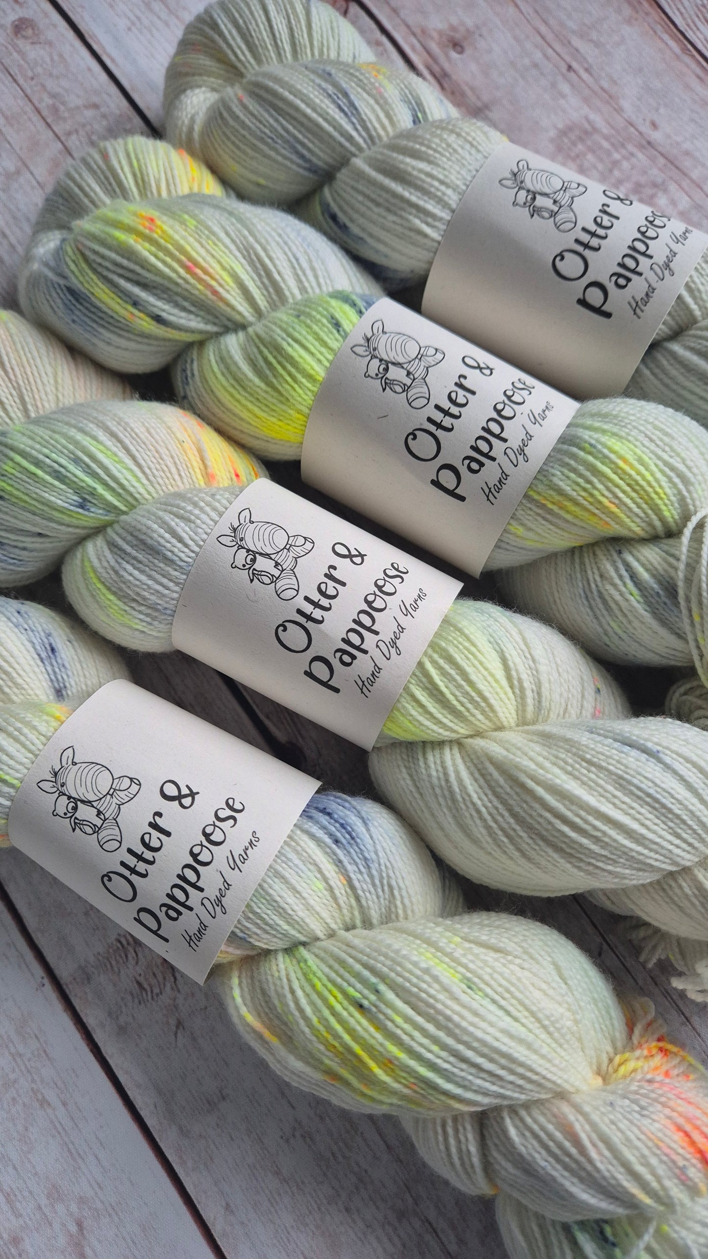 Sparklers - Hand dyed yarn - Sock High Twist Merino nylon